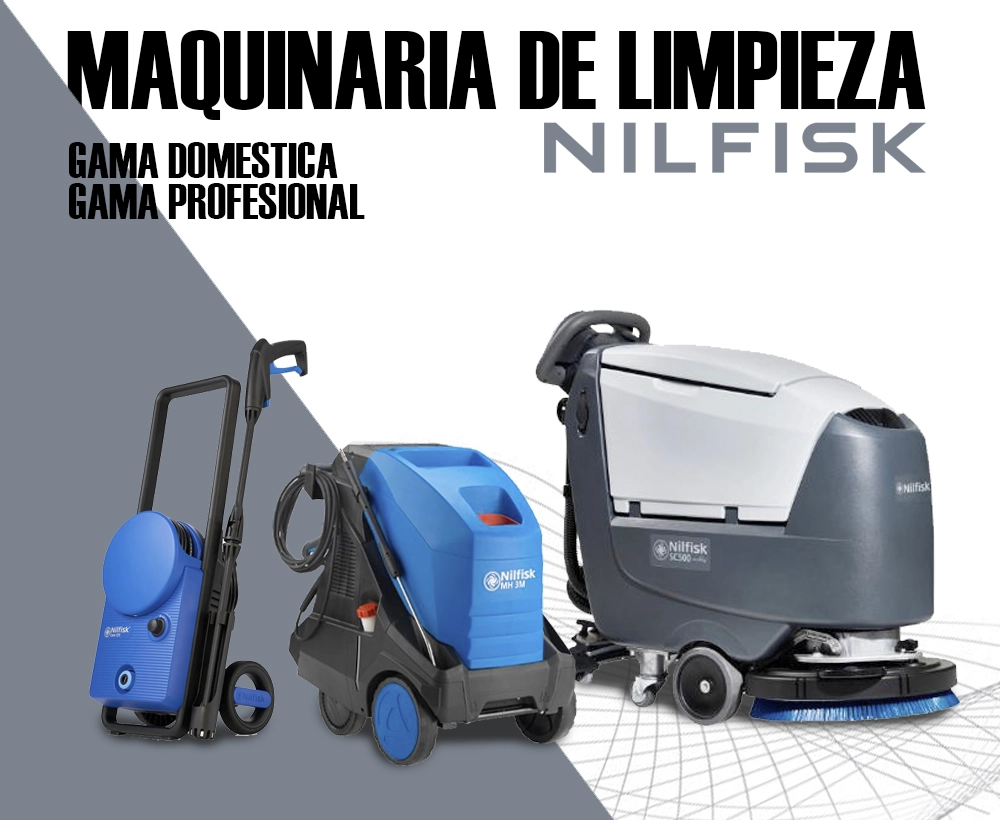 Maquinaria de limpieza nilfisk