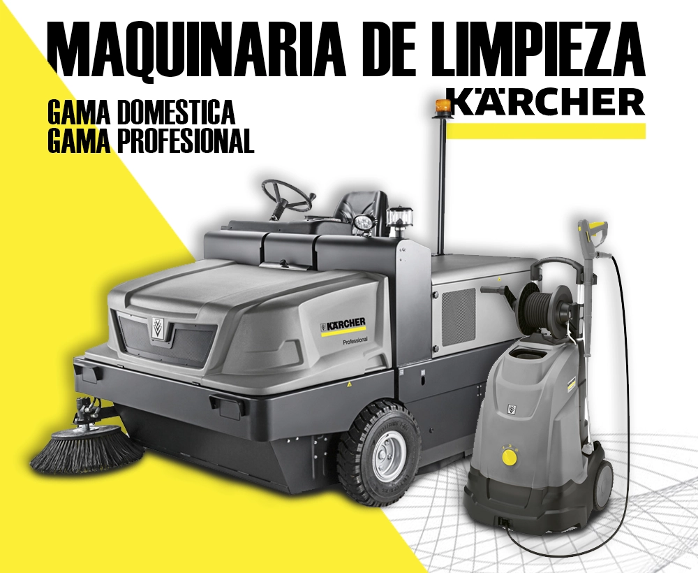 Maquinaria de limpieza karcher